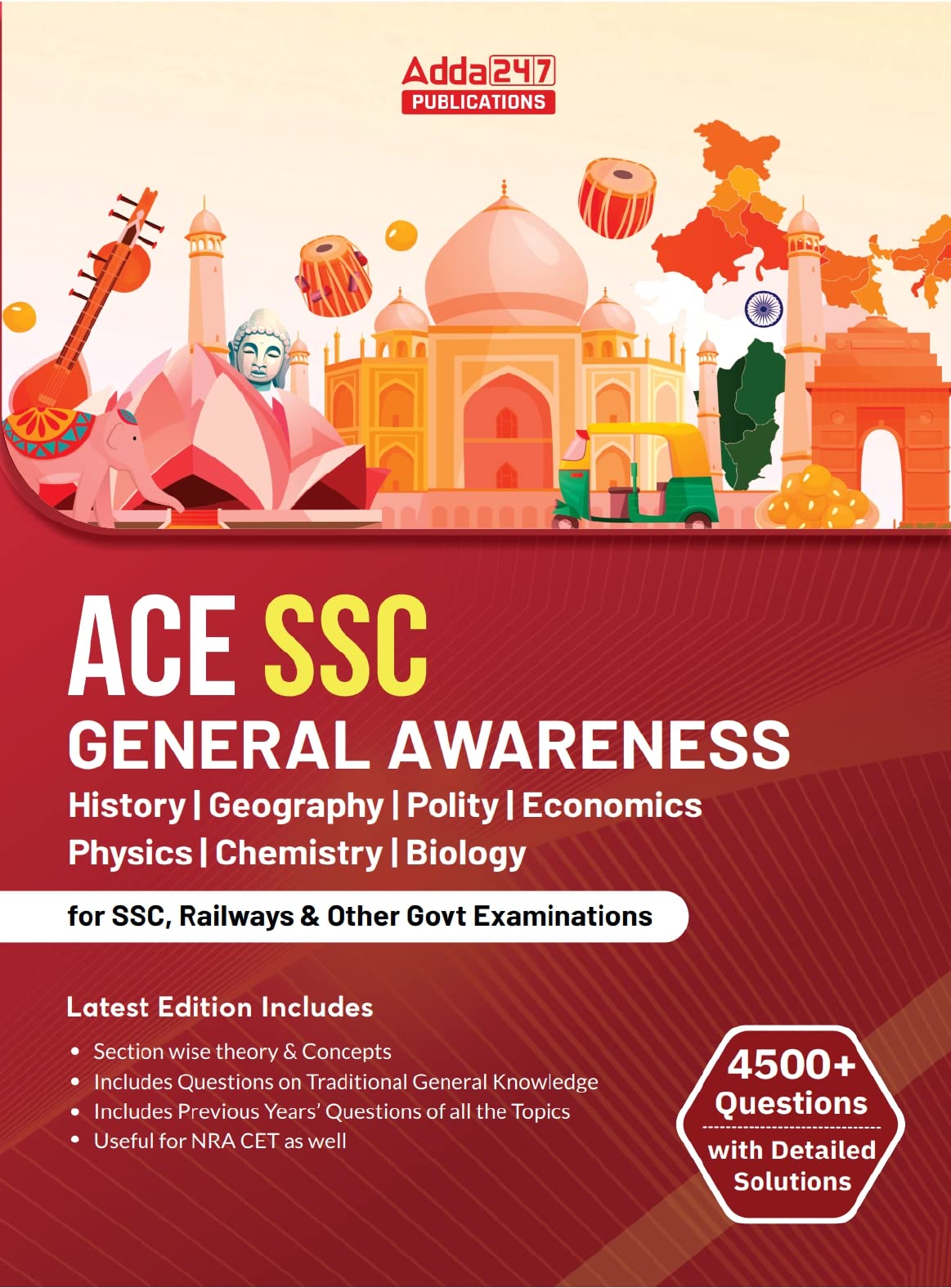 Ace General Awareness For SSC and Other Govt. Exam (English Printed Edition)