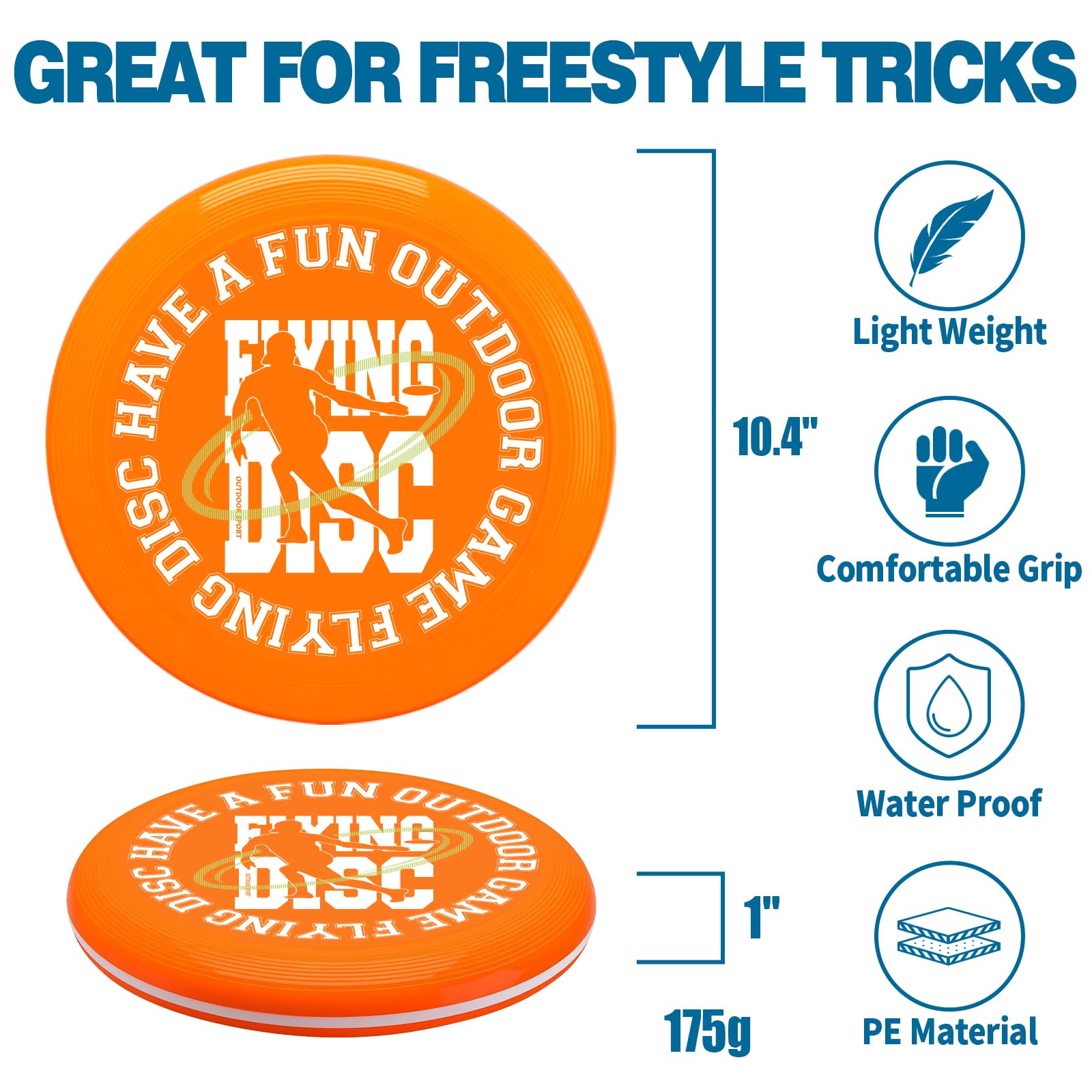 KnLnny Ware LED Flying Disc for Outdoor Games