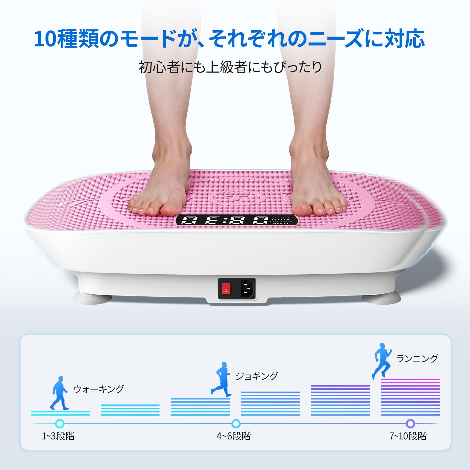 Amazon | MERACH (メリック) 振動マシン ぶるぶる振動マシーン 3D振動