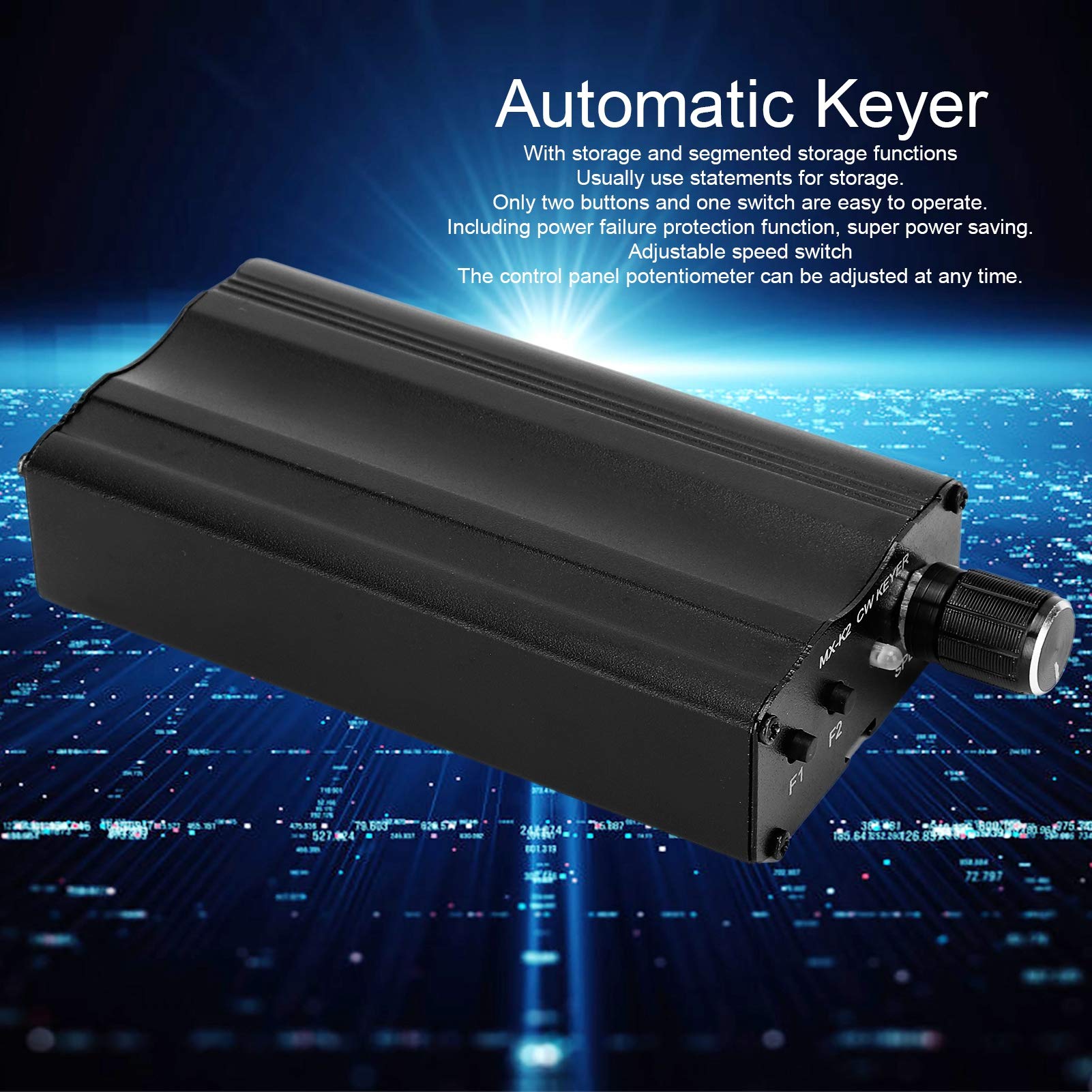 Snapklik.com : Automatic Keyer, MXK2 Auto Memory Key Contoller CW KEYER ...