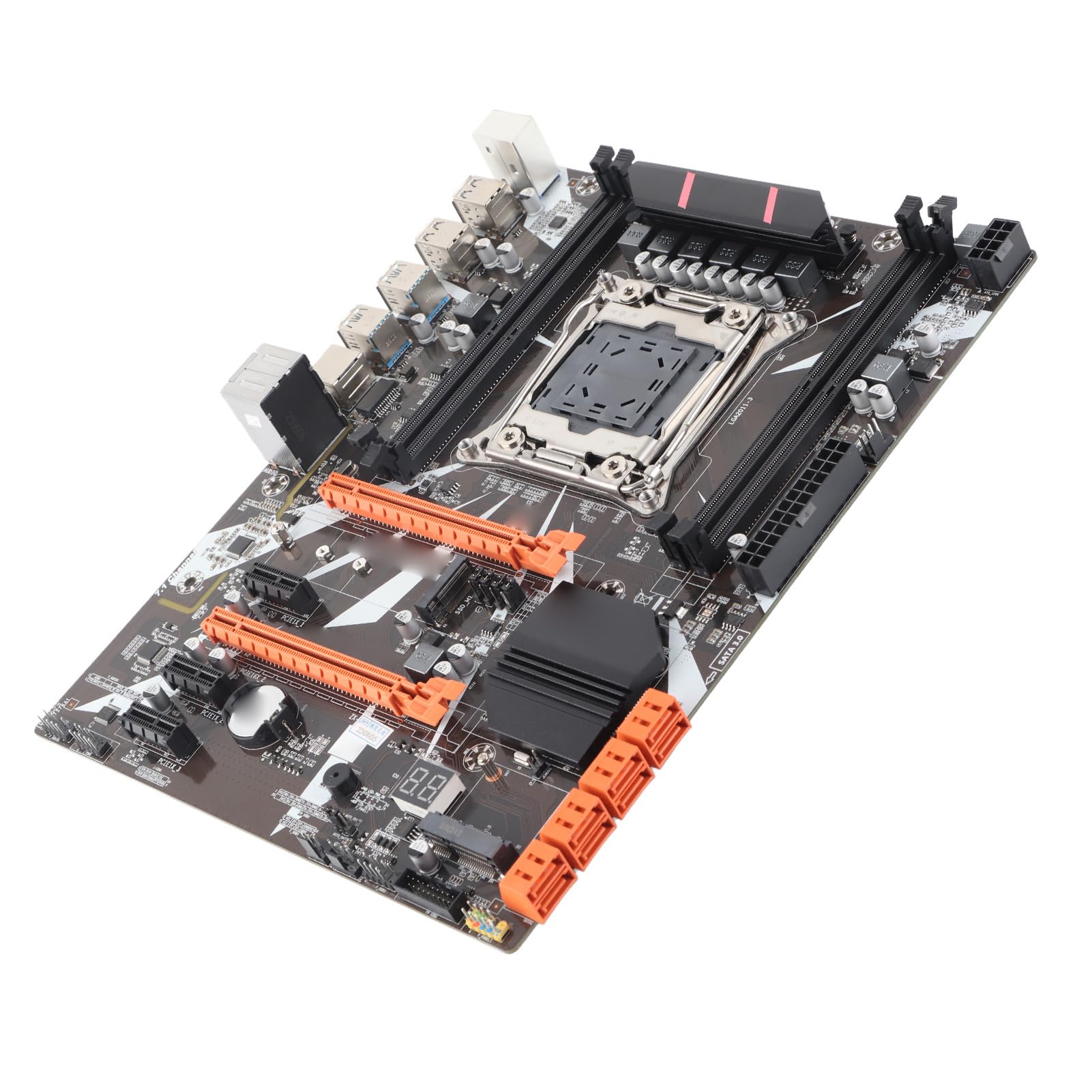 Tosuny płyta główna LGA2011-3 DDR4 ATX, płyta główna do X99, gniazdo procesora do I7 E5 4 * pamięć DDR4 2133/2400/2800 MHz, 8 portów SATA2.0 1*SSD M.2, 2 x PCI-E 16X