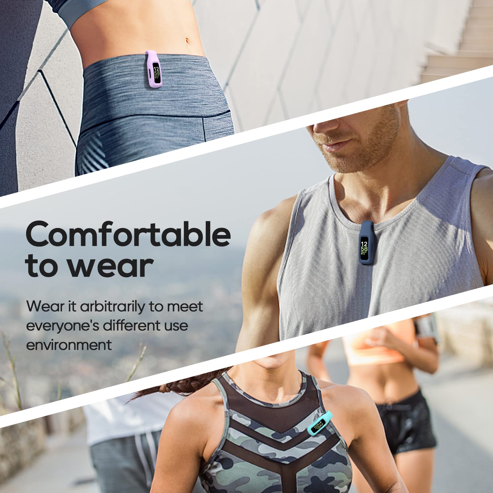 clip holder fitbit inspire belt clip