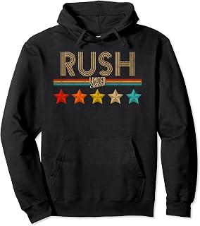 Rush T-Shirt Rush Name Birthday Shirt Gift Rush Pullover Hoodie