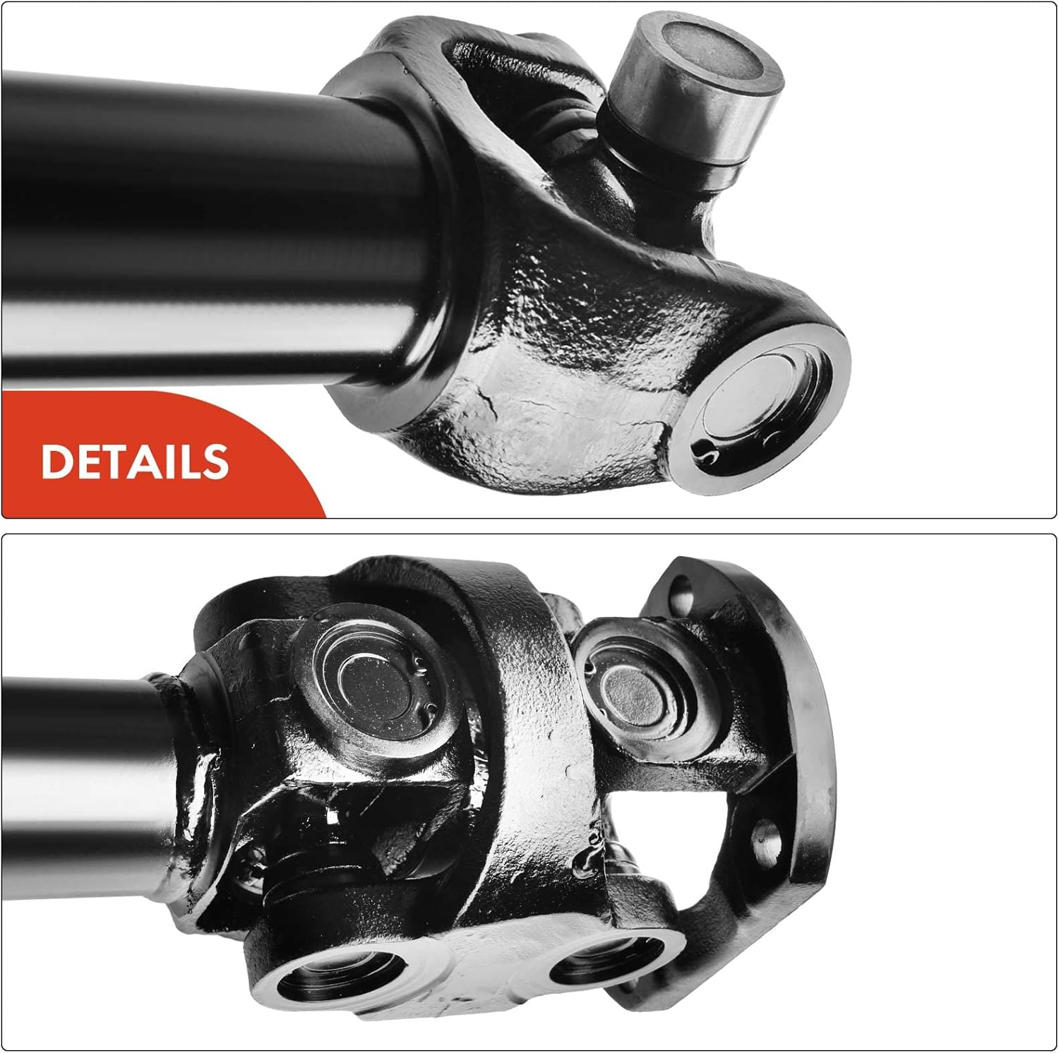 A-Premium Front Complete Drive Shaft Prop Shaft Driveshaft Assembly Compatible with Chevrolet K30 & GMC K3500 1980-1986, 4.8L 5.7L 6.2L 6.6L 7.4L, Automatic Transmission