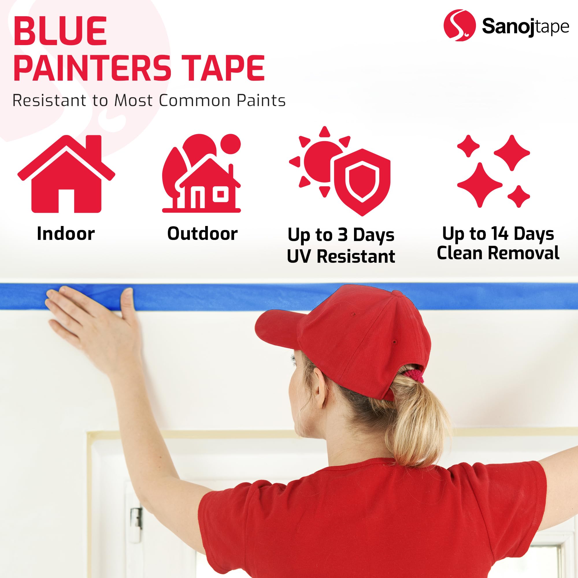 Nastro Adesivo In Carta Washi Viola - Rosa Andrea Pennelli - Cicognara (MN - Foto 2