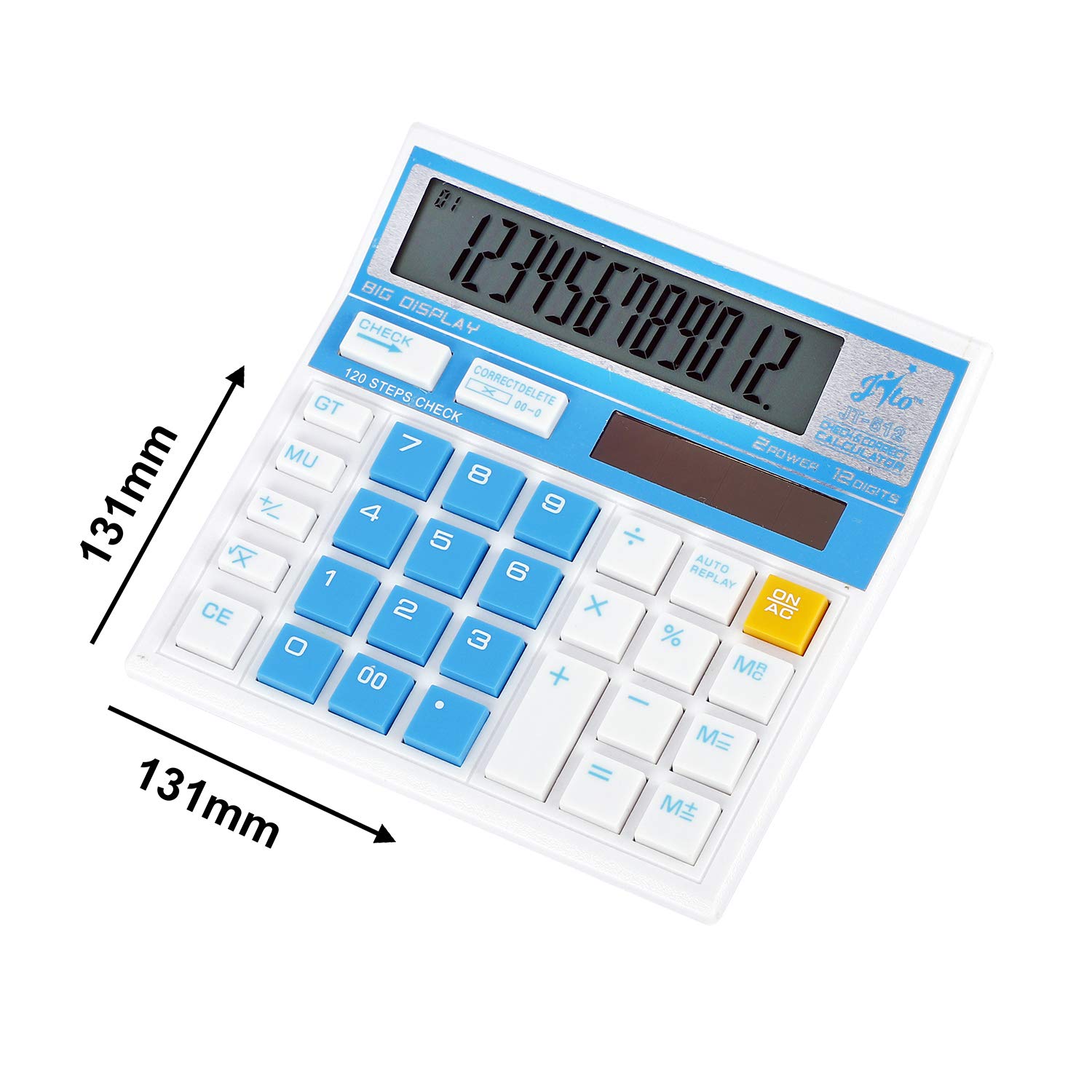 Jito 12 Digits JT-512 Blue Electronic Calculator with 18 months Warranty 1
