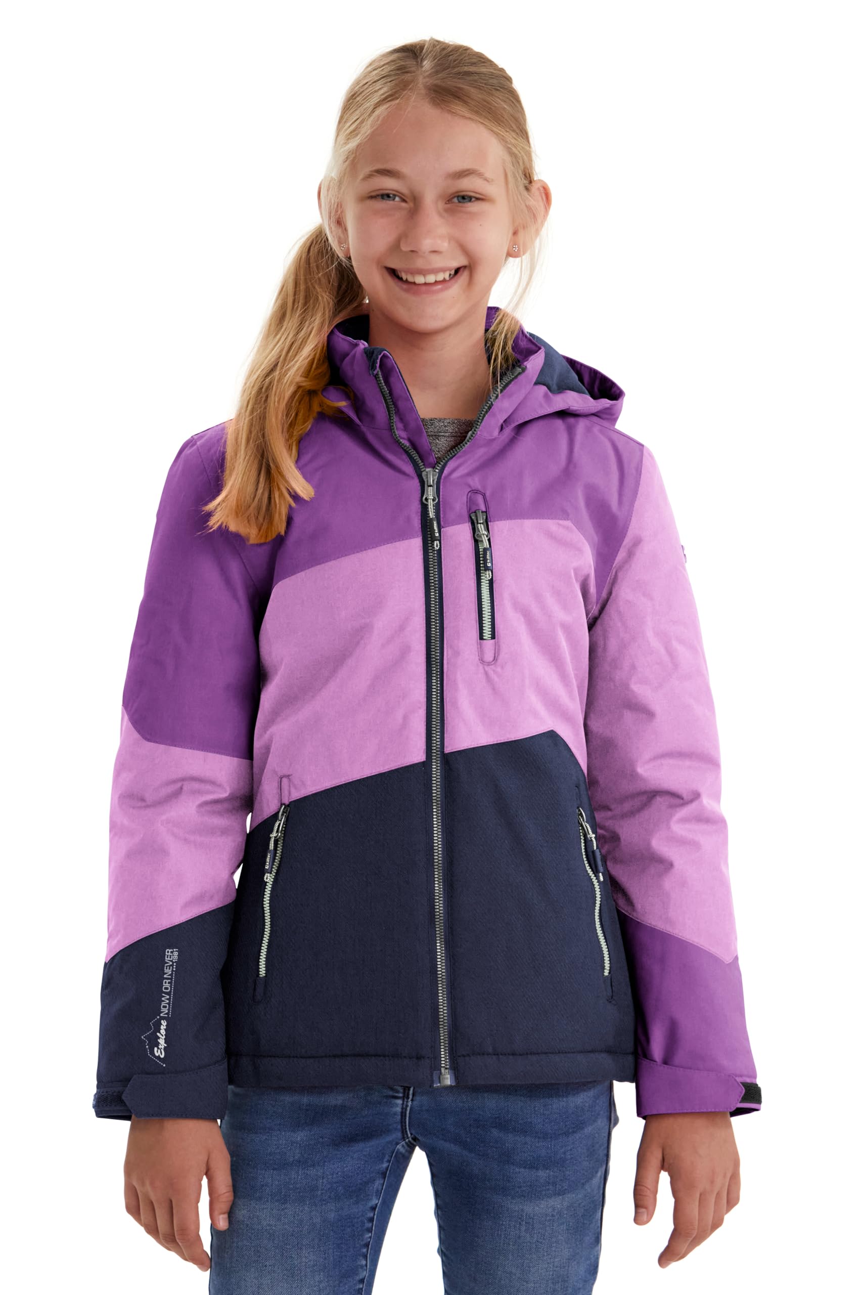 Killtec Mädchen Lynge Grls Jckt B Funktionsjacke Mit Kapuze