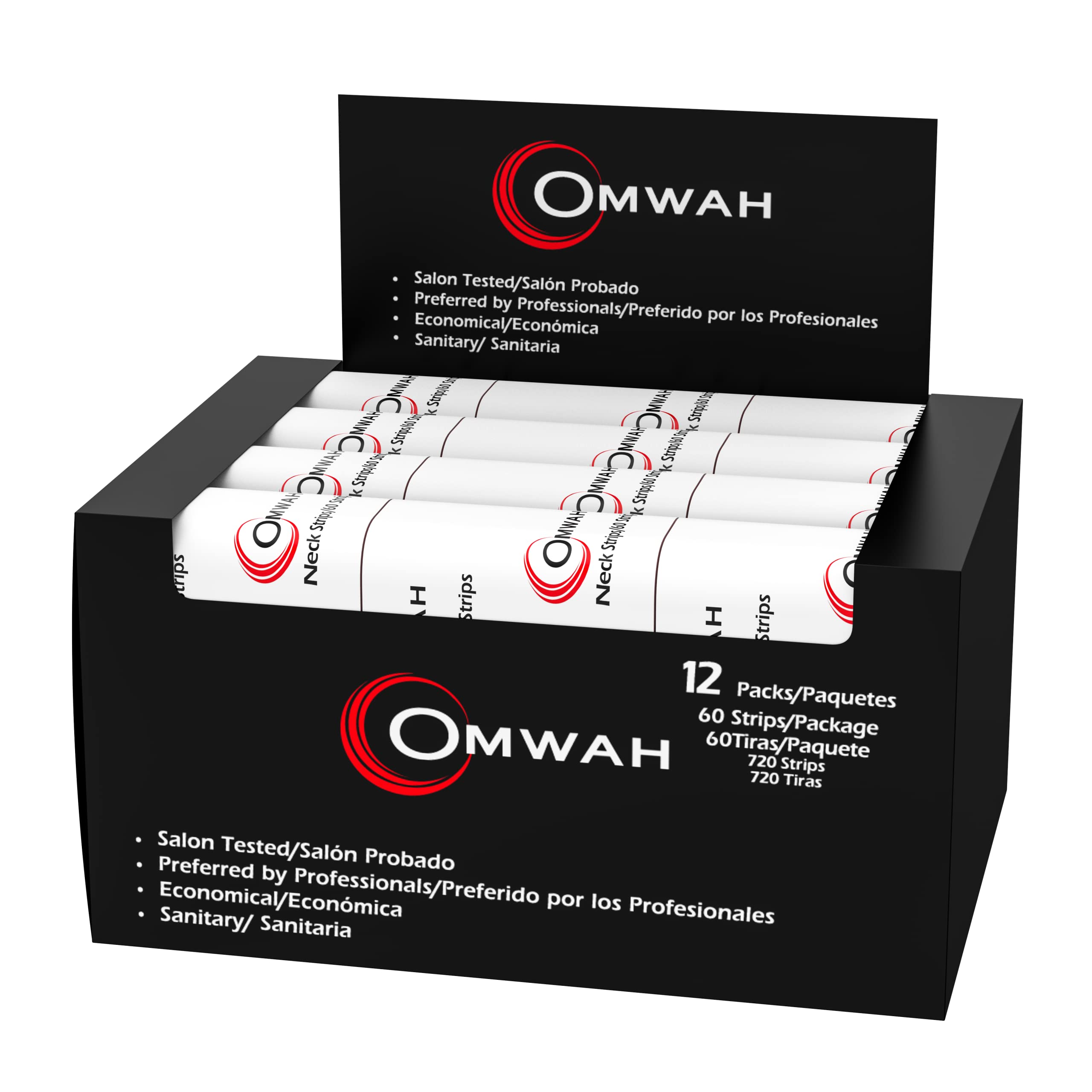 OMWAHNeck Strips 60 strips pack of 12 (720)