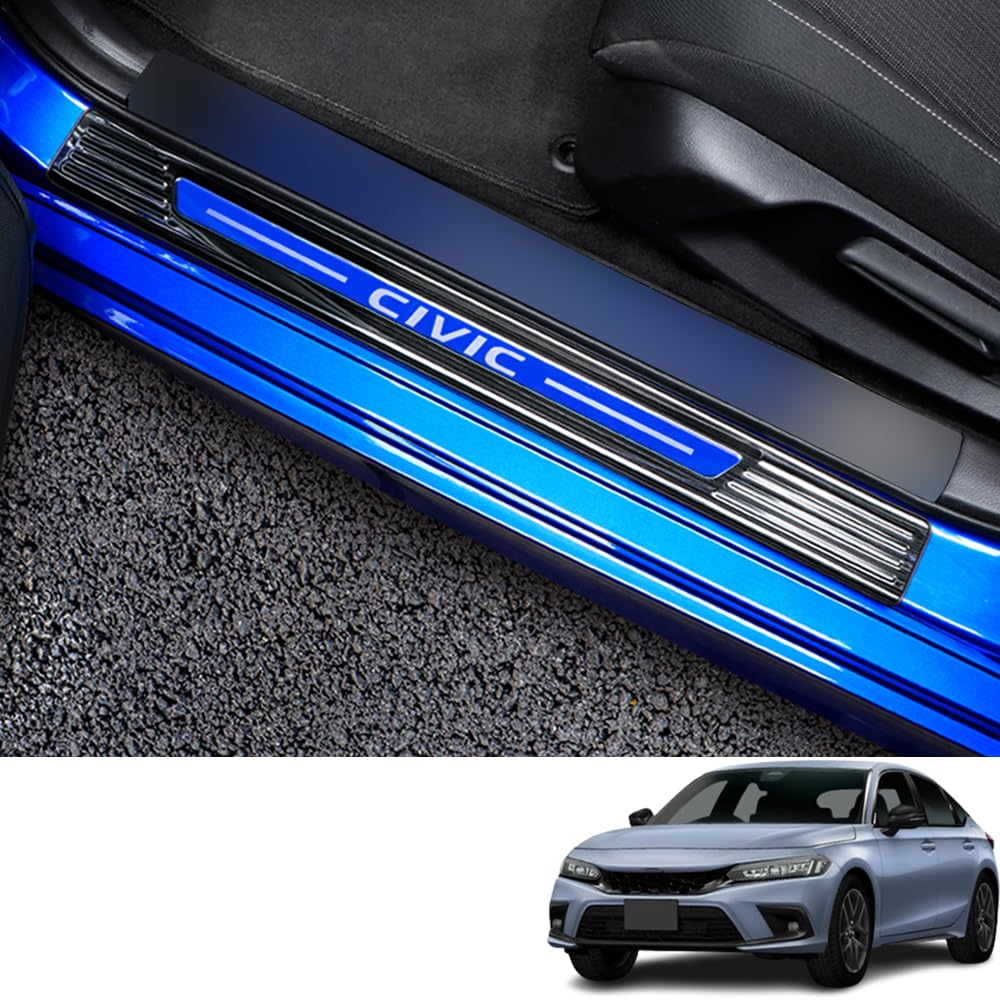 Amazon | Bmolpt スカッフプレート適用ホンダ 新型シビック(CIVIC) FL5