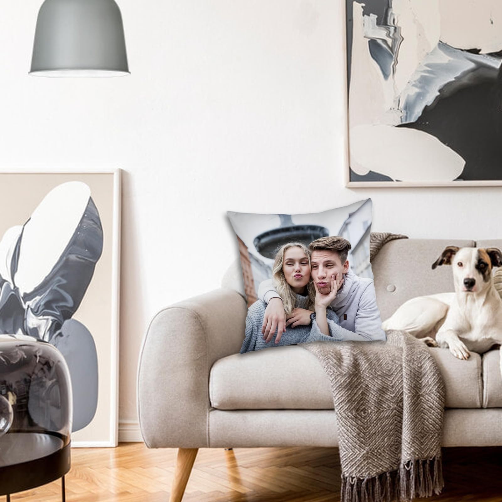 Federa Cuscino Napoli Calcio | Idea Regalo Per Tifosi - 40x40 Cm Bianca Senza Imbottitura - Foto 9