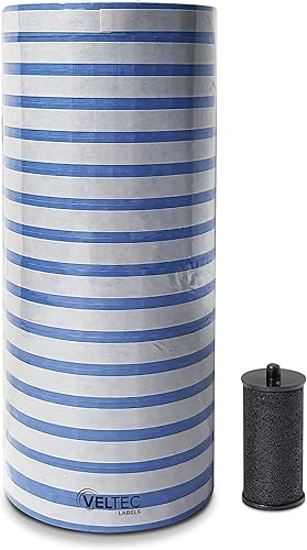 Miniatura 7 de Veltec Etiquetas de precios premium para pistola de precios Monarch 1110, etiquetas de una línea, 716 x 34 pulgadas, 16 rollos, 17,000 etiquetas,