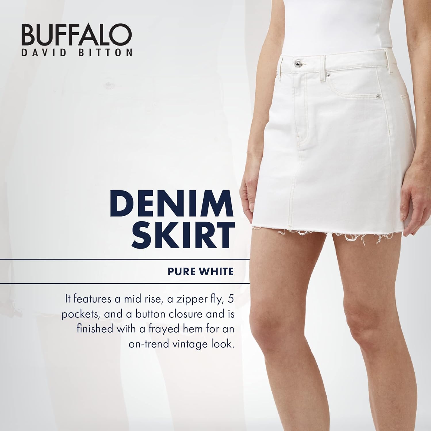 Buffalo David Bitton Women's Denim Skirt