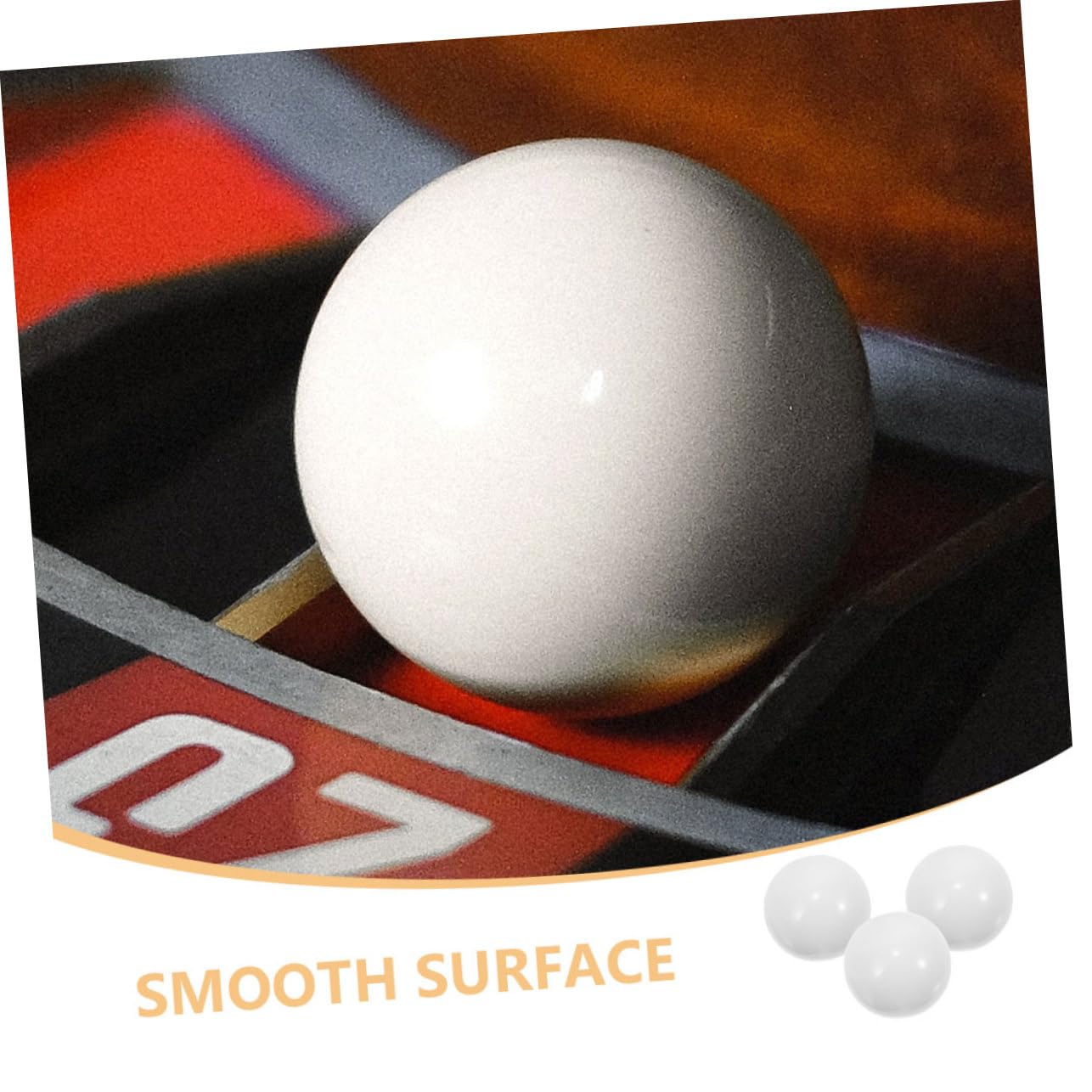 VICASKY 6pcs Roulette Wheel Beads Precision Game Prop for Enhanced Table Stylish Design for Festivals Parties Smooth Rotating Beads for Seamless Play