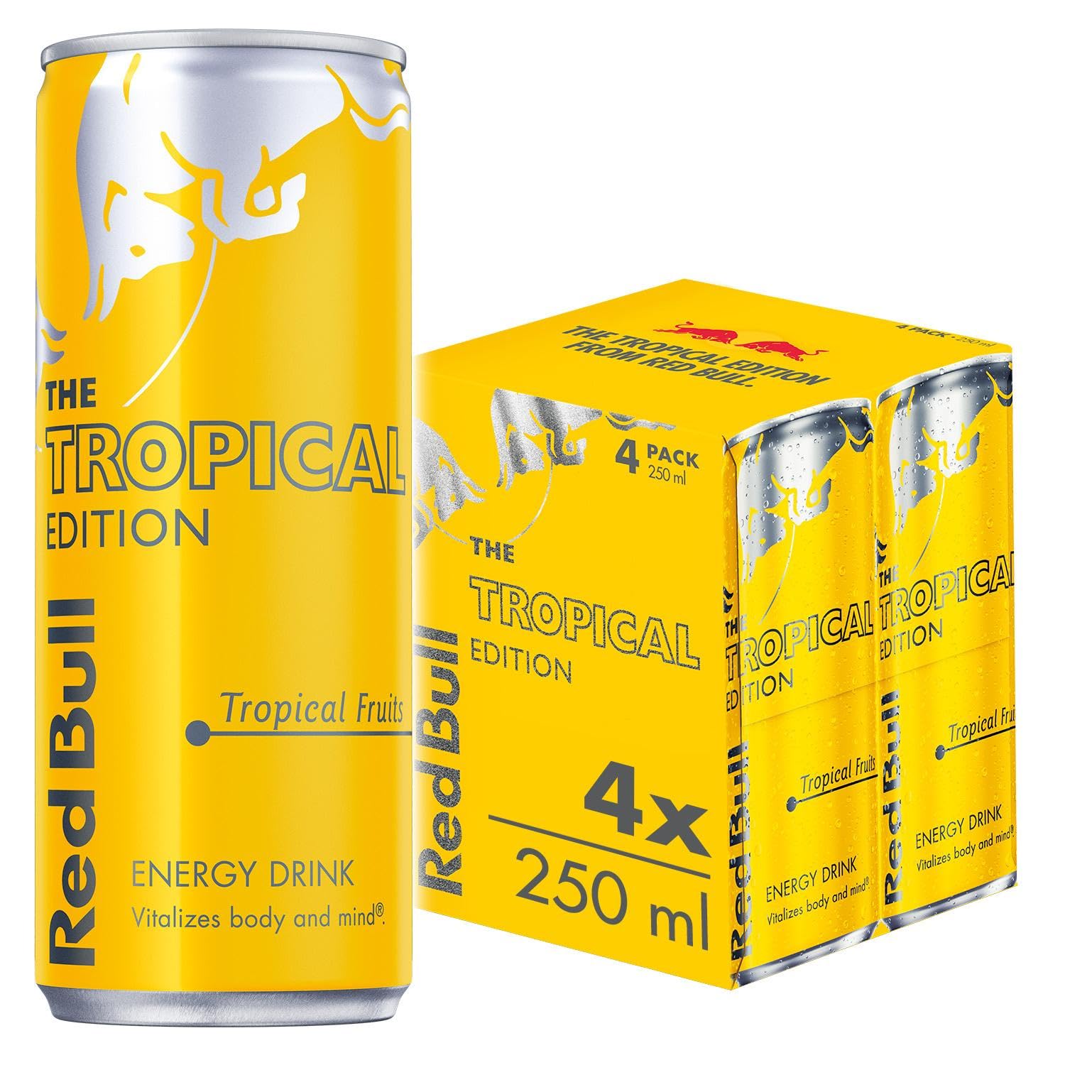 Red Bull Energy Drink Tropical Edition 250ml x4