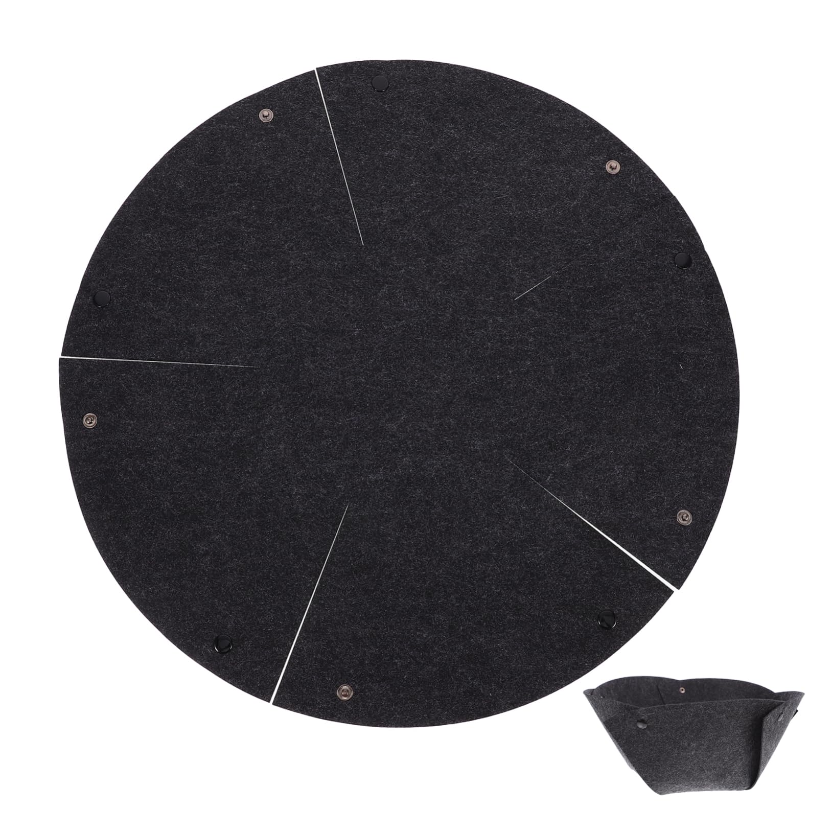 Abaodam Flower Pot Liners 4 Pack Planter Basket Liners for Plants Decorative Easy to Install