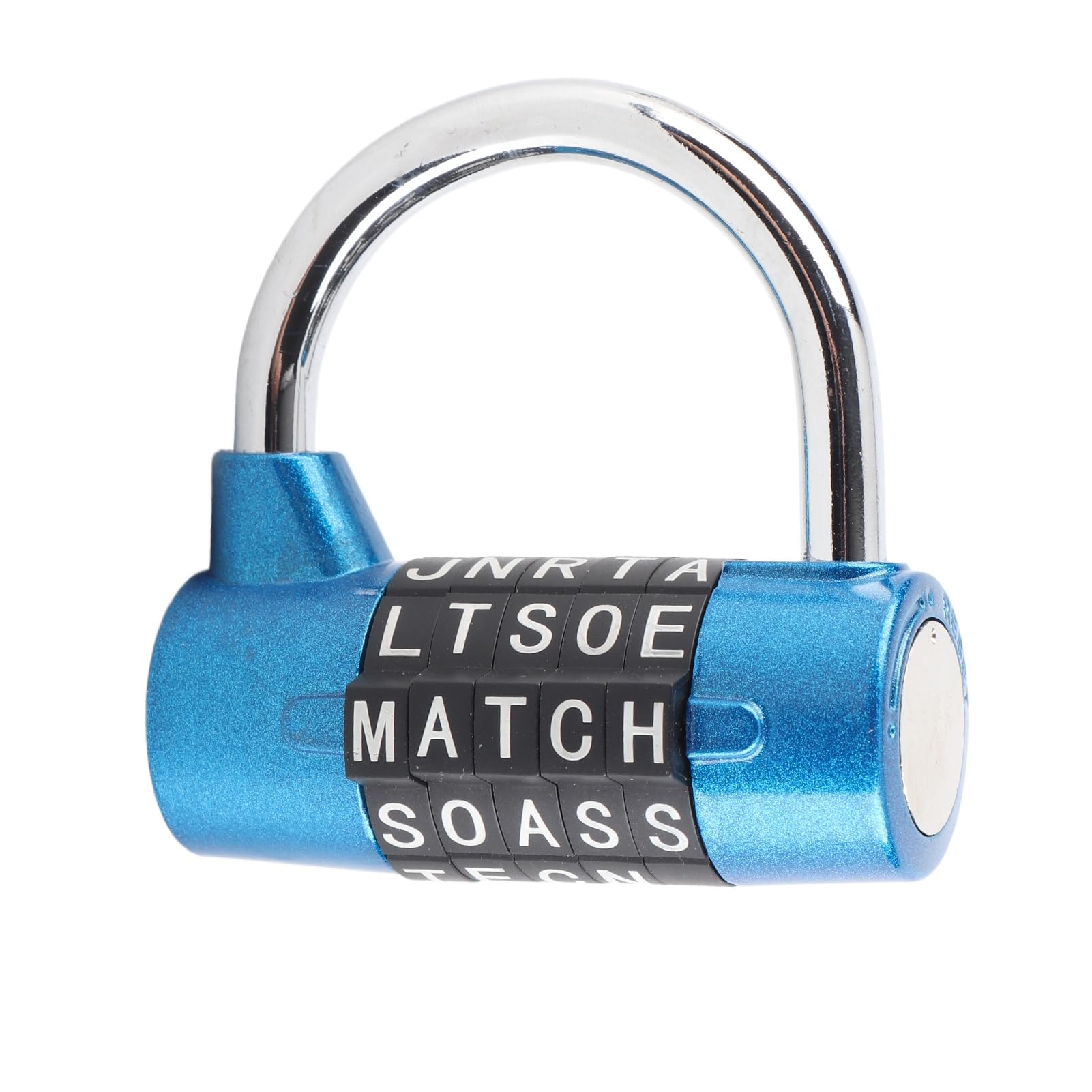 lyrlody Lucchetto a Combinazione 5 Cifre, Codice a Rotelle Numerico, Resettabile, in Lega di Zinco e Acciaio, per Valigia, Palestra, Borsa Viaggio, Porta (BLUE)