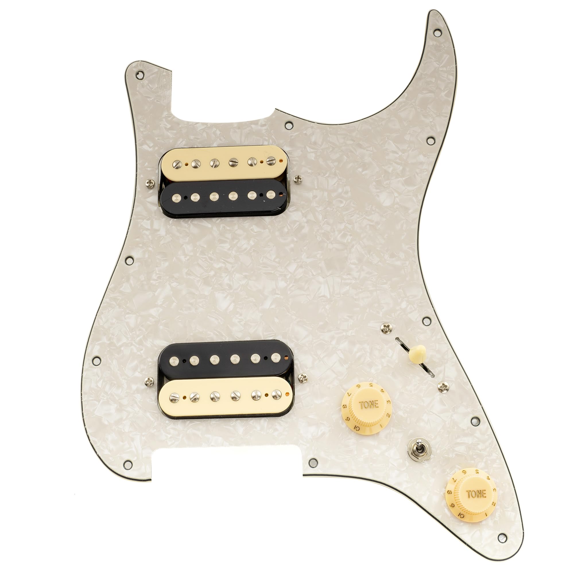 Amazon.com: Musiclily Pro-SE ST-HH-OMHA Pre-wired Pickguard with