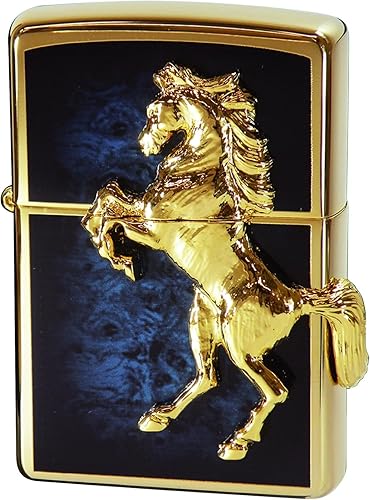 Zippo Winnie Winning - Plato dorado azul disponible en Yaxa Colombia