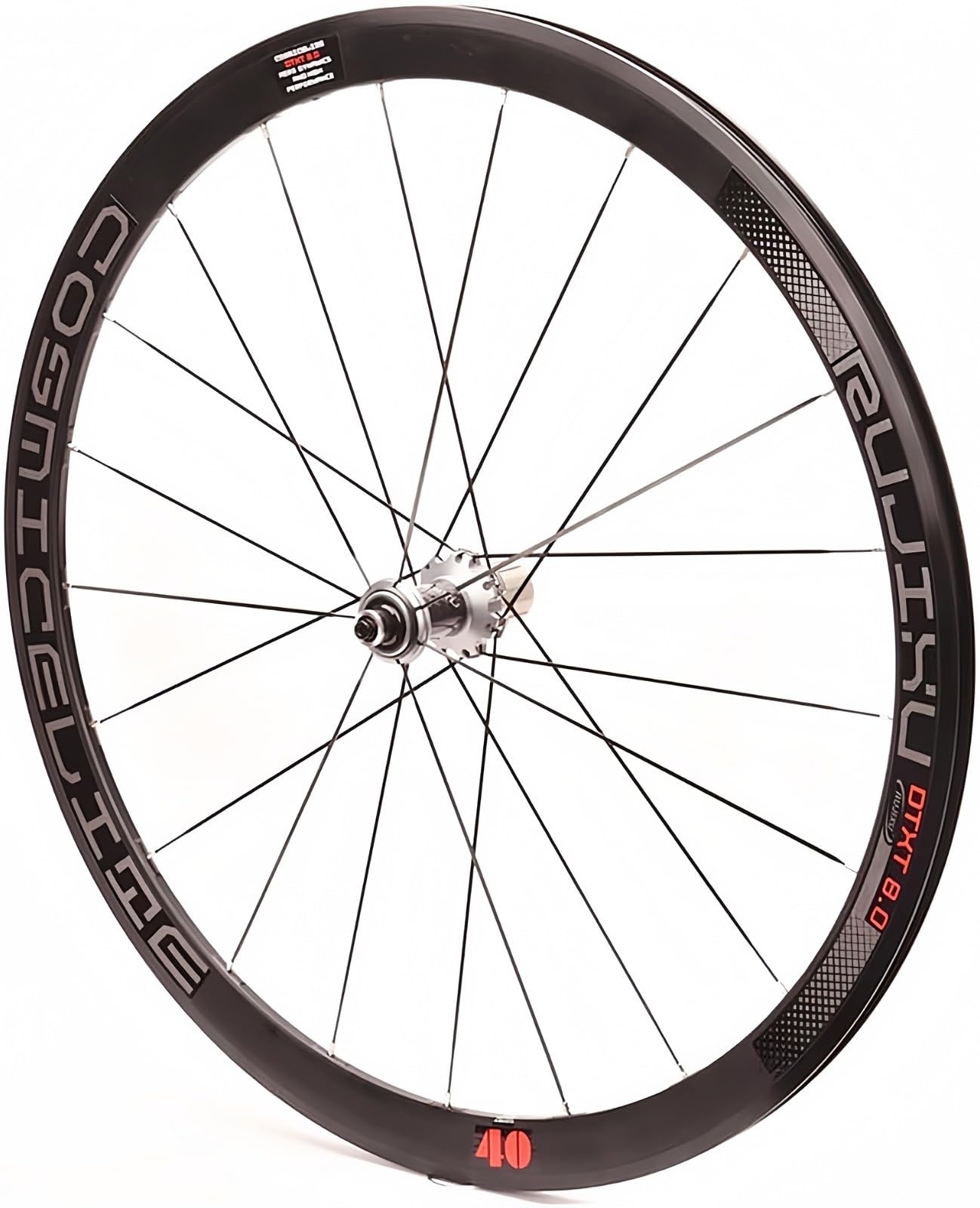 700C rower przednie koło tylne koło 40mm głębokości Clincher węgla rower szosowy dla 8, 9, 10, 11 prędkości zestaw kół V/C Hamulec Felga uszczelnione łożysko