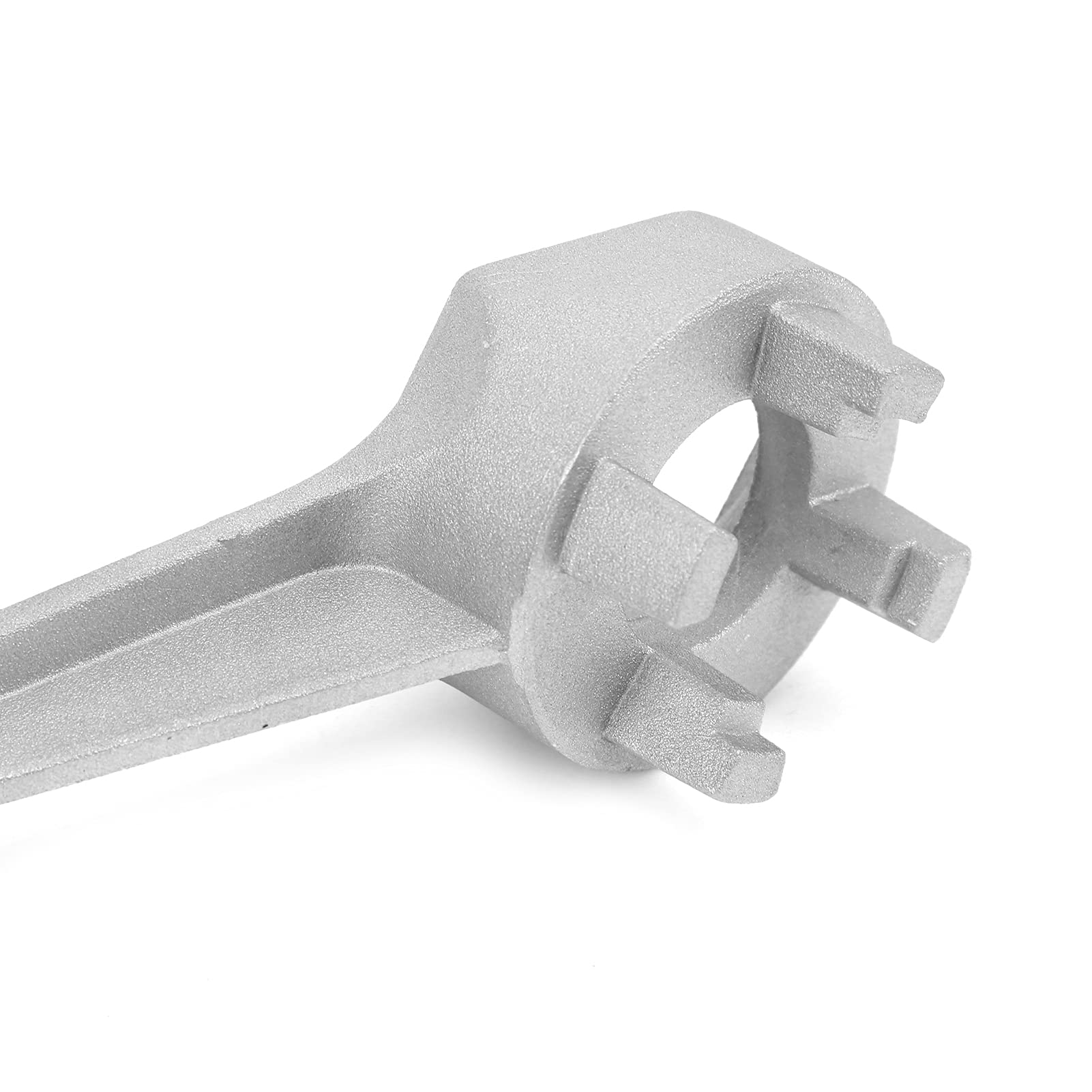 Chiave Per Aprire Fusti Olio - In Alluminio, Lunga 25.5cm, Per Coperchi Da 10-55 Galloni, Antiscintilla - Foto 3