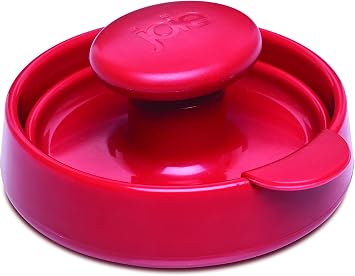 Joie Burger Press and Patty Maker, LFGB Approved and BPA Free, One Size, Red