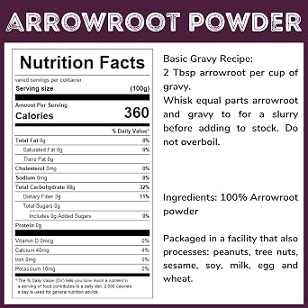 Arrowroot Powder 1 Lb