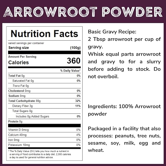 Arrowroot Powder 1 Lb