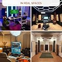 Timber Acoustics® | Sound Absorption Panels | Rockwool® | Pine-wood | Room Acoustics & Soundproofing | 2' x 4' x 1" [SET OF 4] NRC > 0.90 (Wine) gallery image
