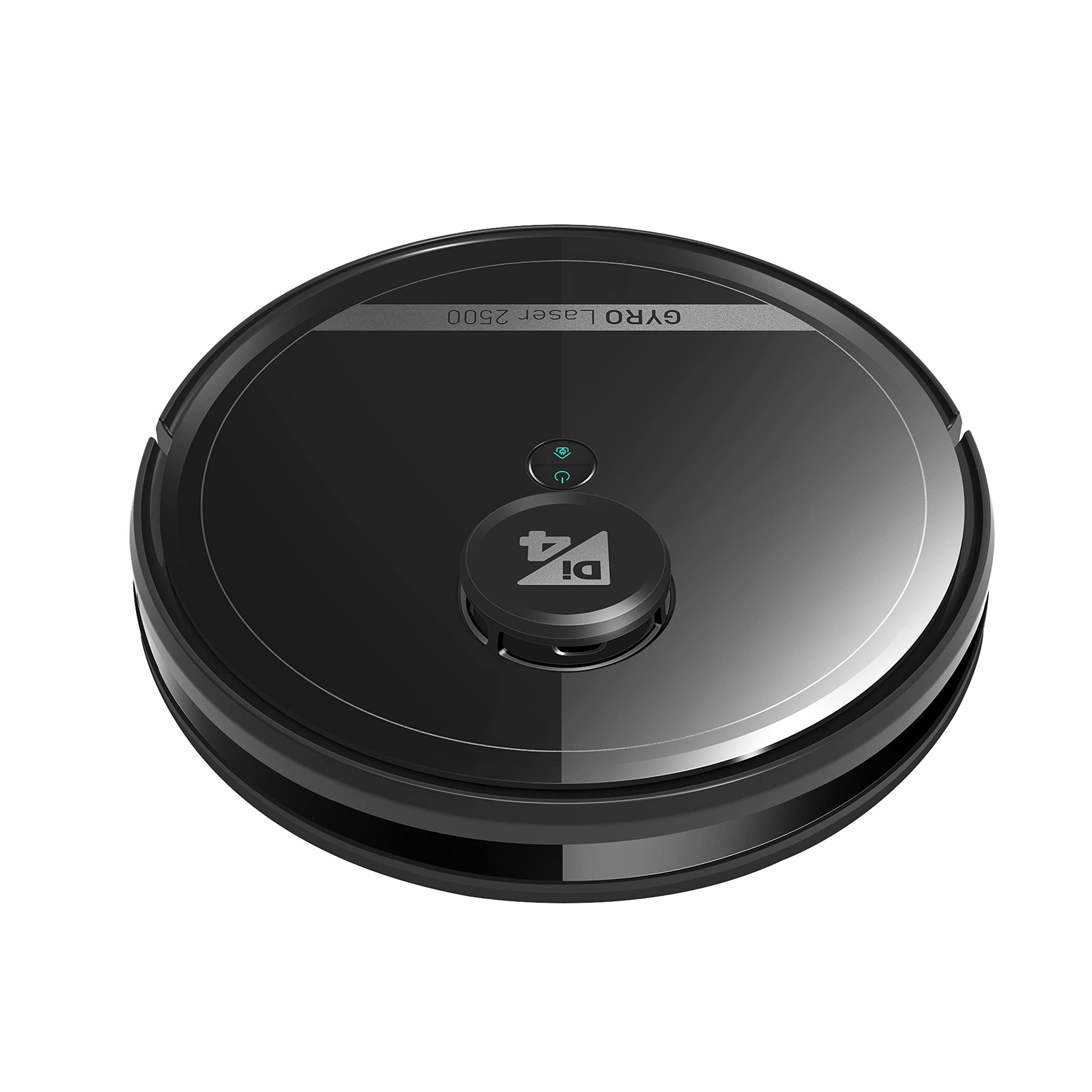Di4 Gyro Laser 2500 Robot Aspirador 4en1, Aspira, Barre, Friega y Pasa la Mopa, APP Control Alexa y Google Home, 7 Programas de Limpieza, 2500PA, Auto Recargable, Programable, 90min de Autonomía
