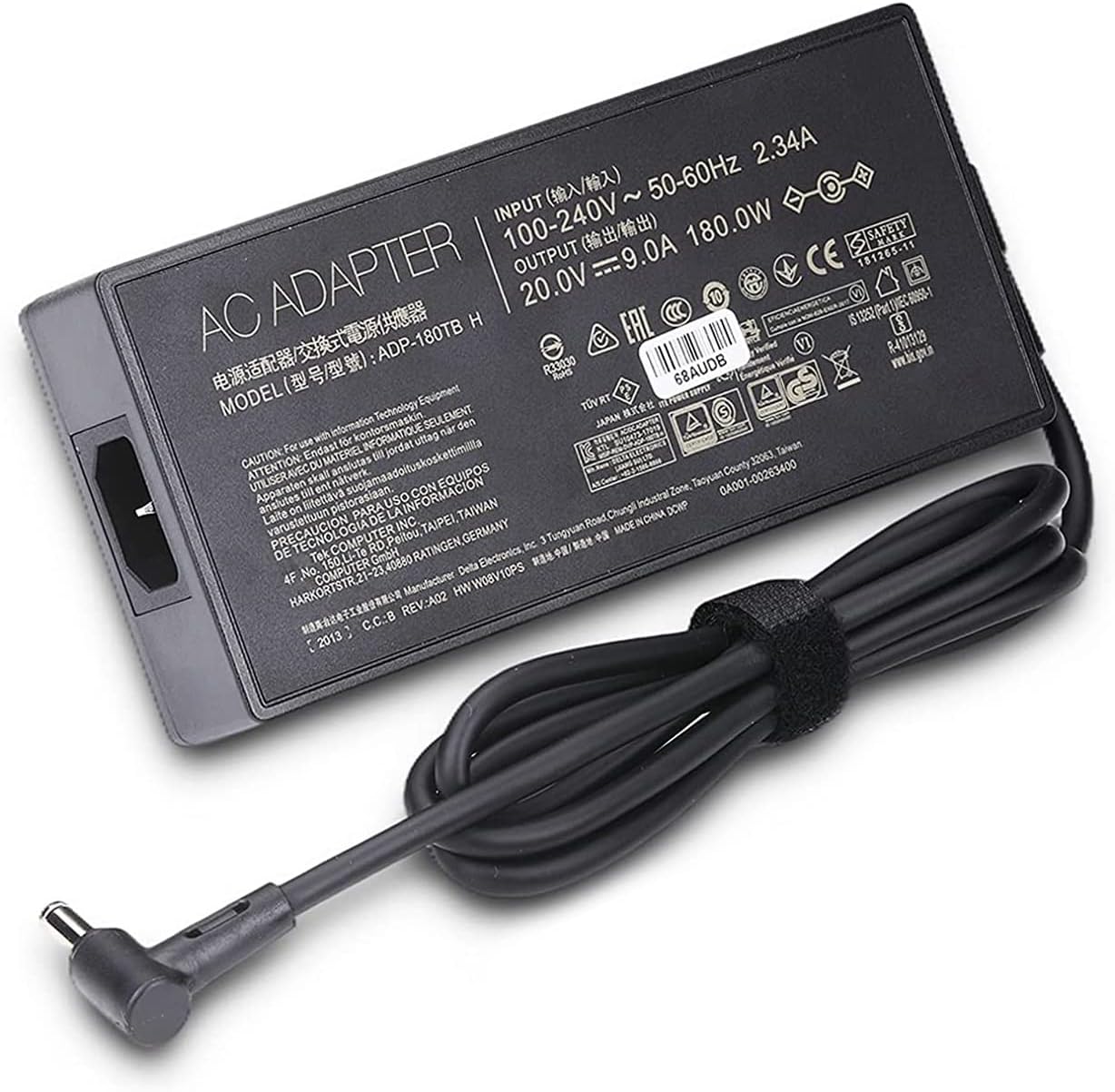 Original 180W 20V 9A ADP-180TB H Charger for ASUS ROG Zephyrus G14 G15 GA401I GA502 GA502D GA502DU GA502IU GA401 GA401II GA401IV TUF505DT TUF505DU TUF705DU AC Adapter TUF Gaming Laptop Charger