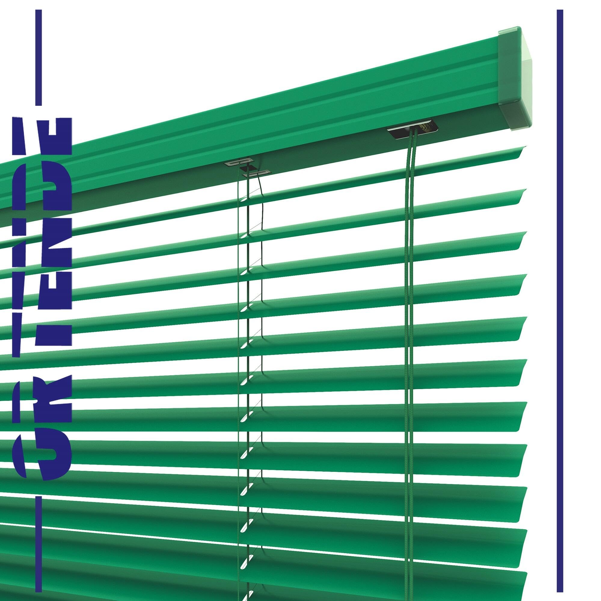 OR TENDE - Tenda Veneziana da 35 mm 50x300 cm Su Misura Personalizzata con Nastro in Corda per esterno ed interno Made in Italy