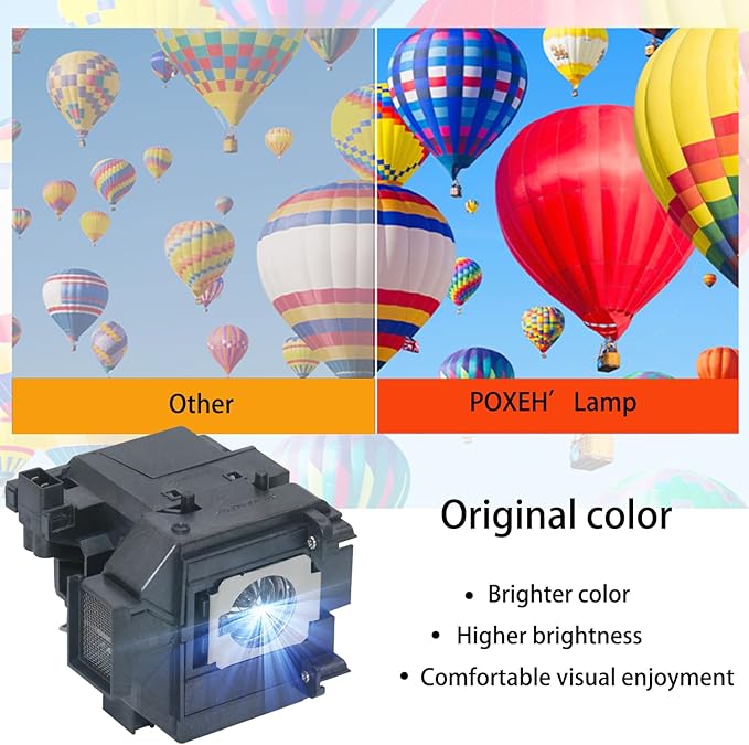 Lámpara de Repuesto ELPLP69 para Proyector Epson miniatura 3