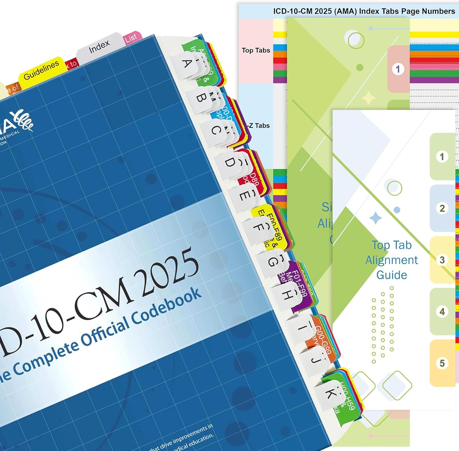 Index Tabs for ICD-10-CM 2025 The Complete Official Codebook-AMA ...