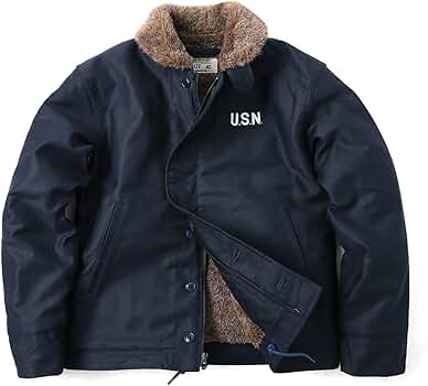 Amazon | [ヒューストン] タイトN-1 デッキジャケット プレーン 5N