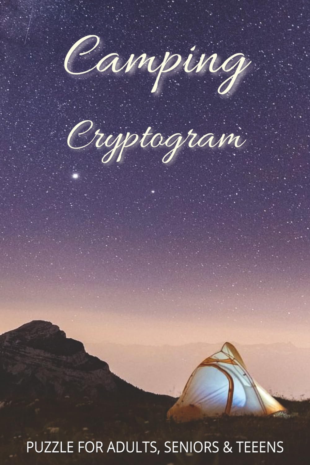 Camping Cryptograms Puzzle Book: Easy to Read Print for Adults, Teens and Seniors about Automotive, Mechanics, Car Maintenance and More | 6x9 inches, ... Gift for Vacations, Holidays and Free Times