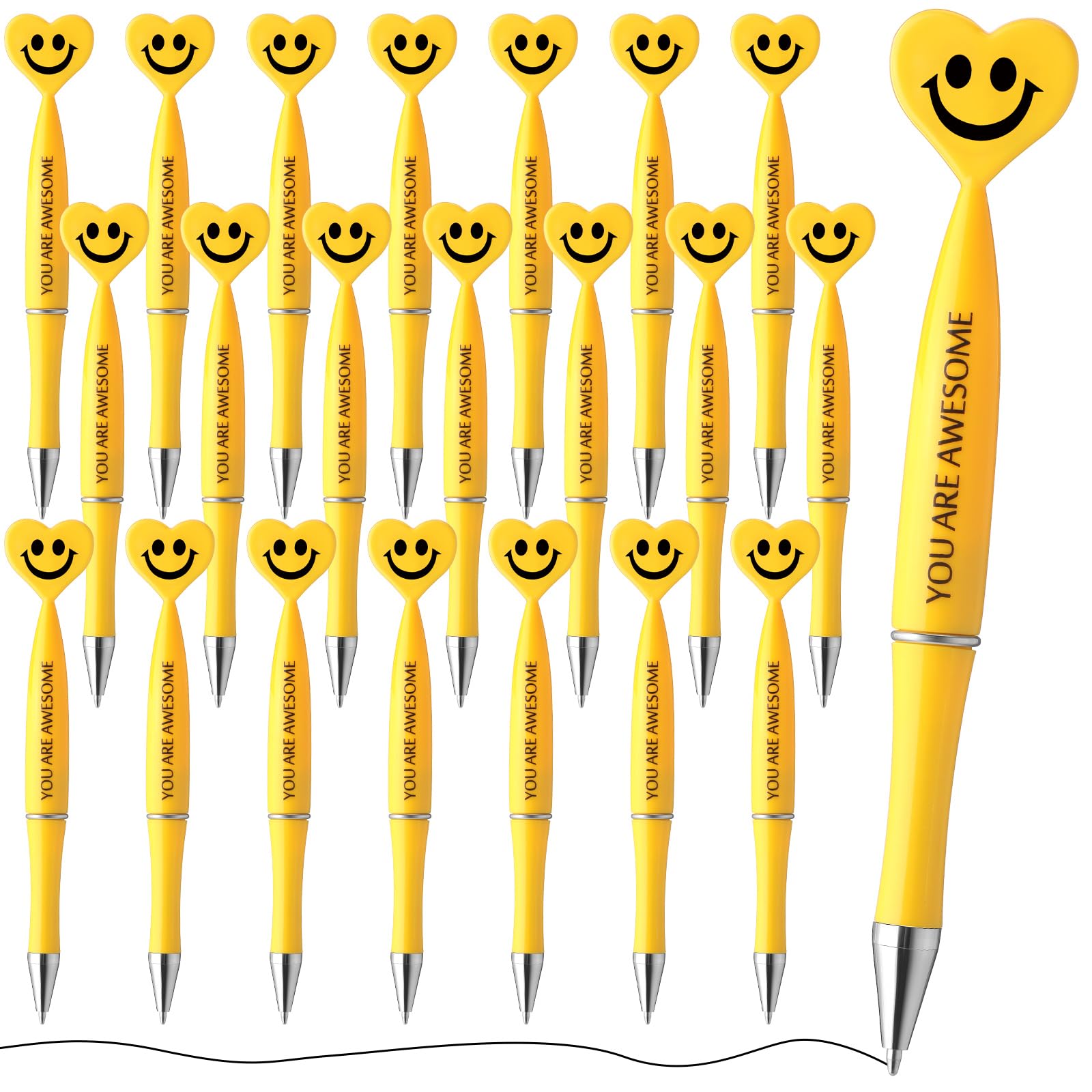 Amazon.com : Qilery 50 Pcs Employee Appreciation Gifts Smile Face  