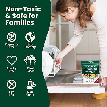 Truly Free Dishwasher Detergent Powder - 12.5oz - Pack of 1