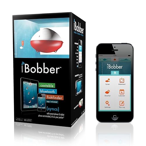 Reelsonar iBobber portable wireless bluetooth fish finder depth finder with