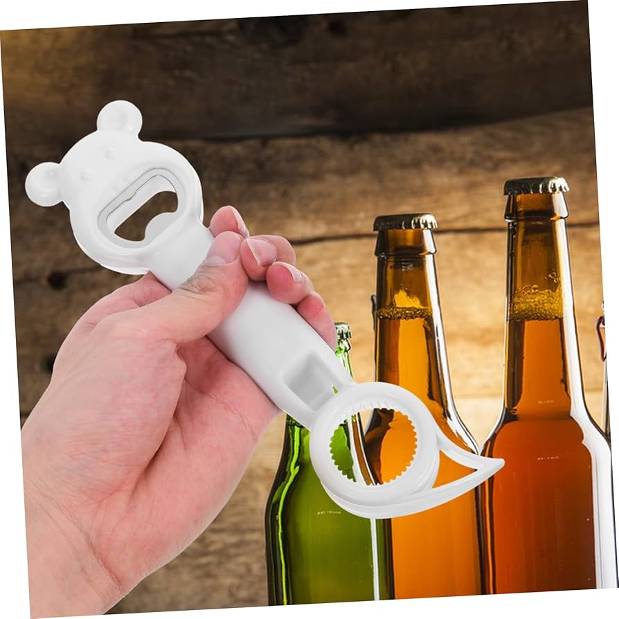 Amazon | 多機能栓抜き ボトルトップオープナー 手持ち缶切り