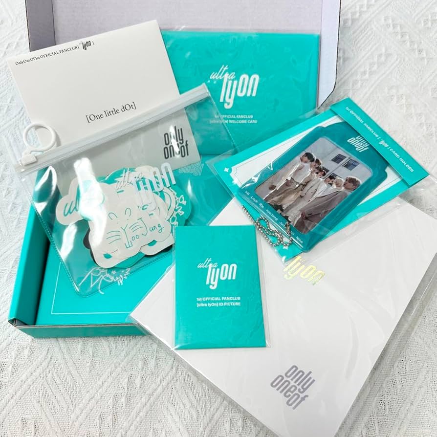 アイドル OnlyOneOf 1st OFFICIAL FANCLUB lyOn KIT OnlyOneOf