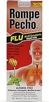 Vista 1 de Rompe Pecho, Jarabe para la gripe y la tos, Sin Azúcar, 6 Oz, Botella.