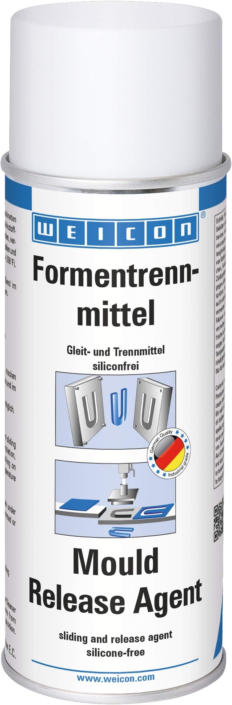 WEICON Universal-Sprühfett Mit MoS2 – 400 Ml – Für Langanhaltende Schmierung & Kriechschutz