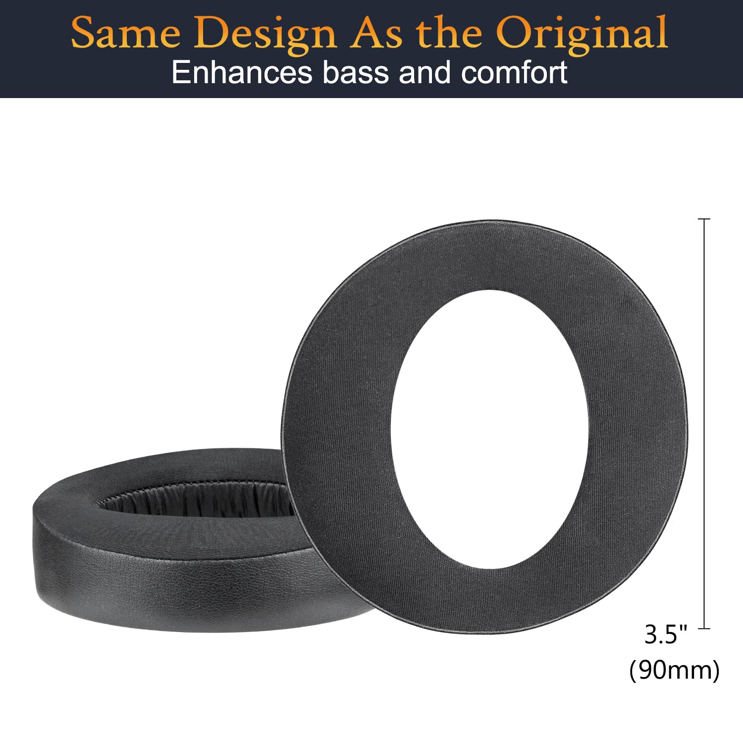 SOULWIT Cooling-Gel Earpads Cushions for Sony New Gold Wireless PlayStation PS4 Headset, 2018 Version - Image 4