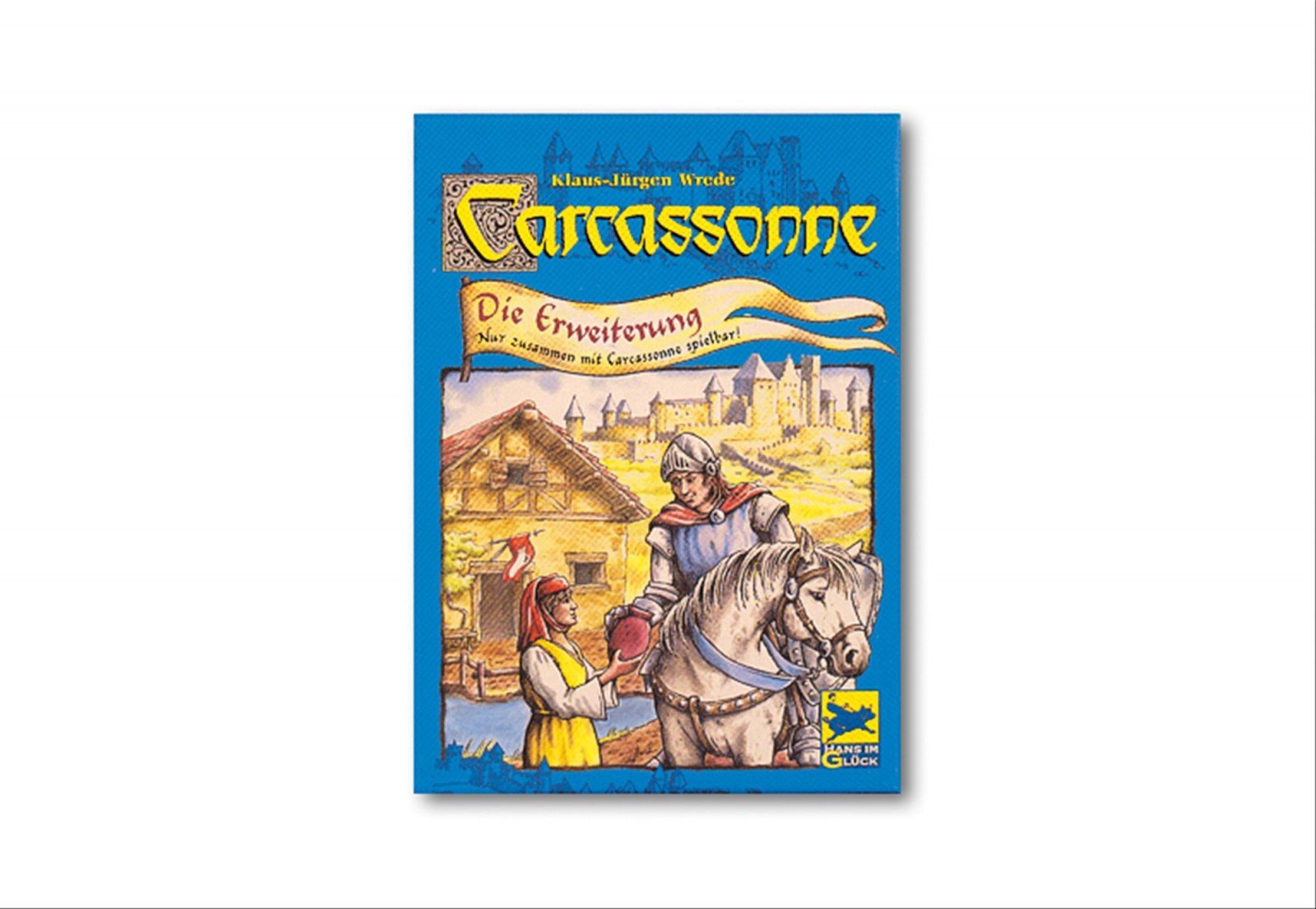Schmidt Spiele Hans im Gluck 48131 Carcassonne 1st Expansion Wirtshauser & Cathedrals