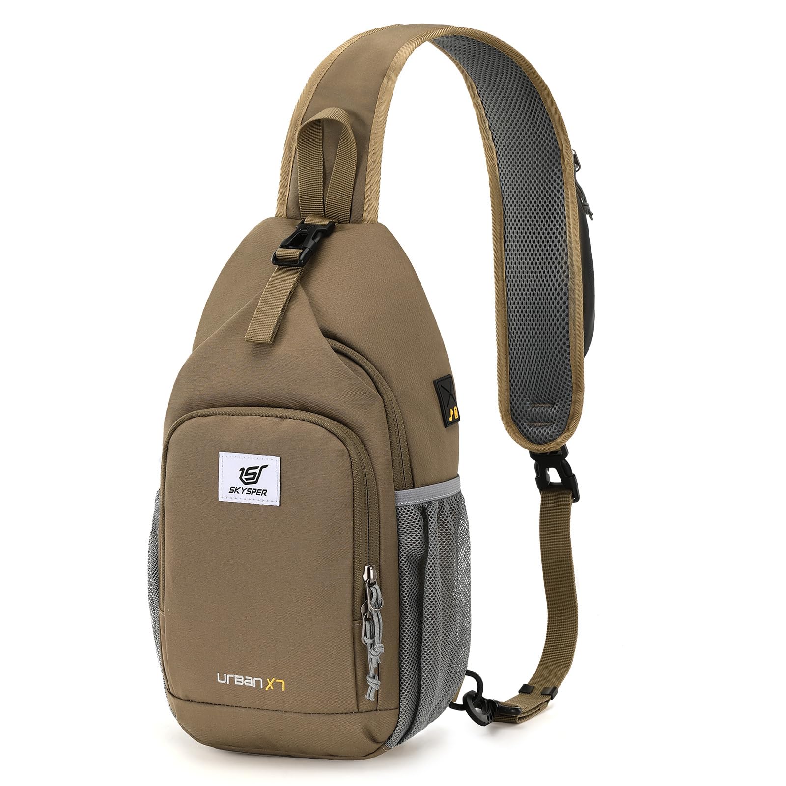 SKYSPER Sling Bag RFID Crossbody Sling Backpack Cross Body Shoulder Bag Travel Hiking Daypack for Women Men-image-41
