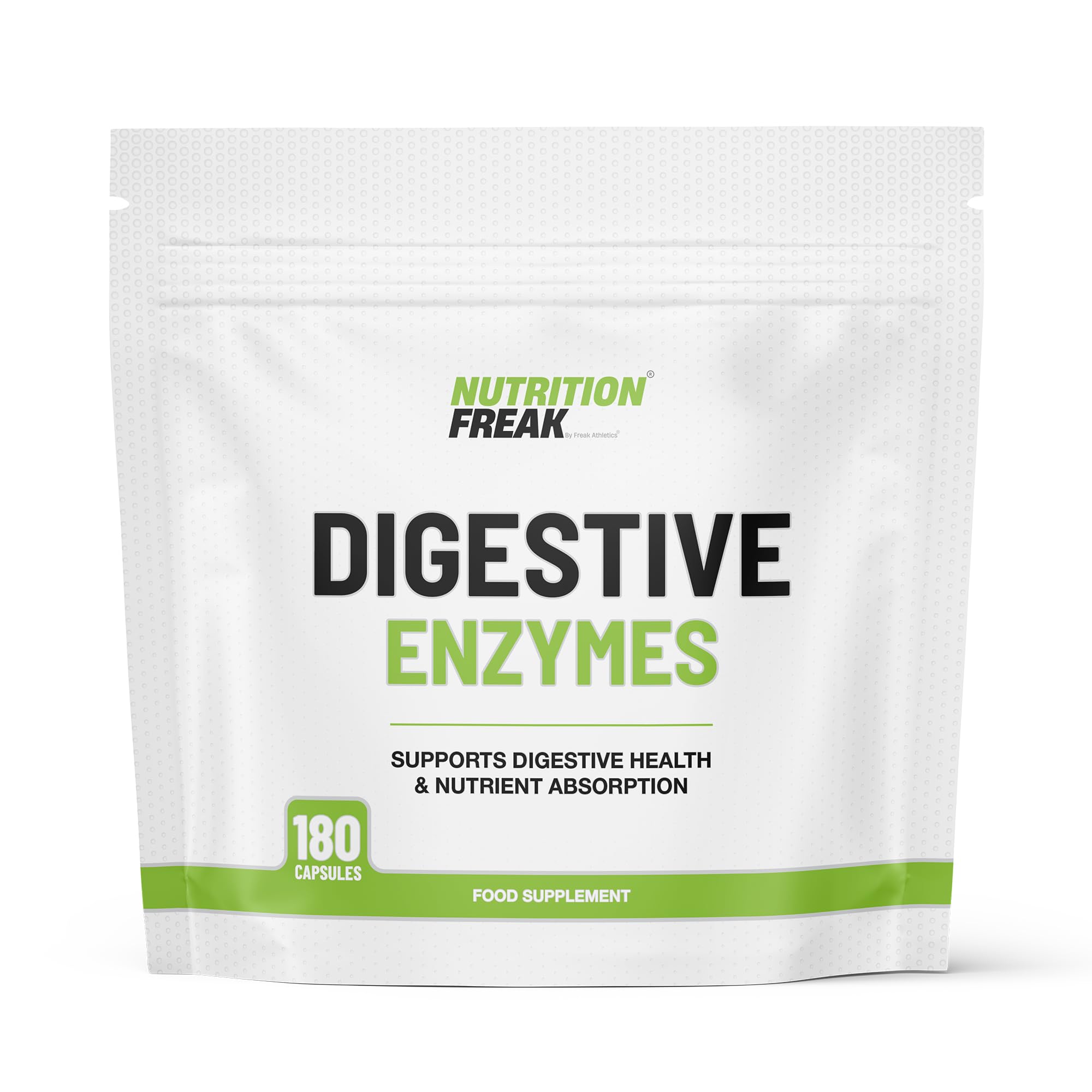 Digestive Enzyme Supplements - 180 Capsules Digestive Enzymes with Plant Based Ingredients - Supports Gut and Daily Digestive Health