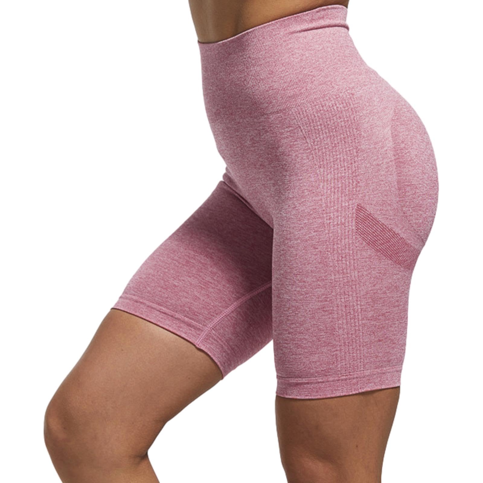 Women Yoga Shorts Underwear Summer Sports Shorts for Workout Jogging Fitness XL Pink | Fitness Running & Yoga | Clothing & Accessories | Womens Clothing | Shorts-image-42