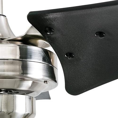 Miniatura 10 de Honeywell Ceiling Fans Phelix 50611-01 - Ventilador de techo LED contemporáneo de 56 pulgadas con luz, cadena de tracción, opciones de montaje