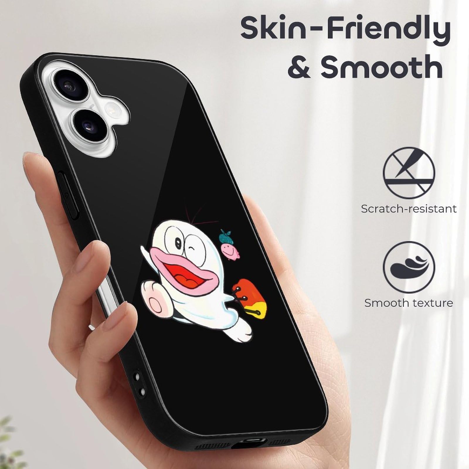 Amazon.co.jp: オバケのQ太郎 iPhone 16 ケース アイフォン16