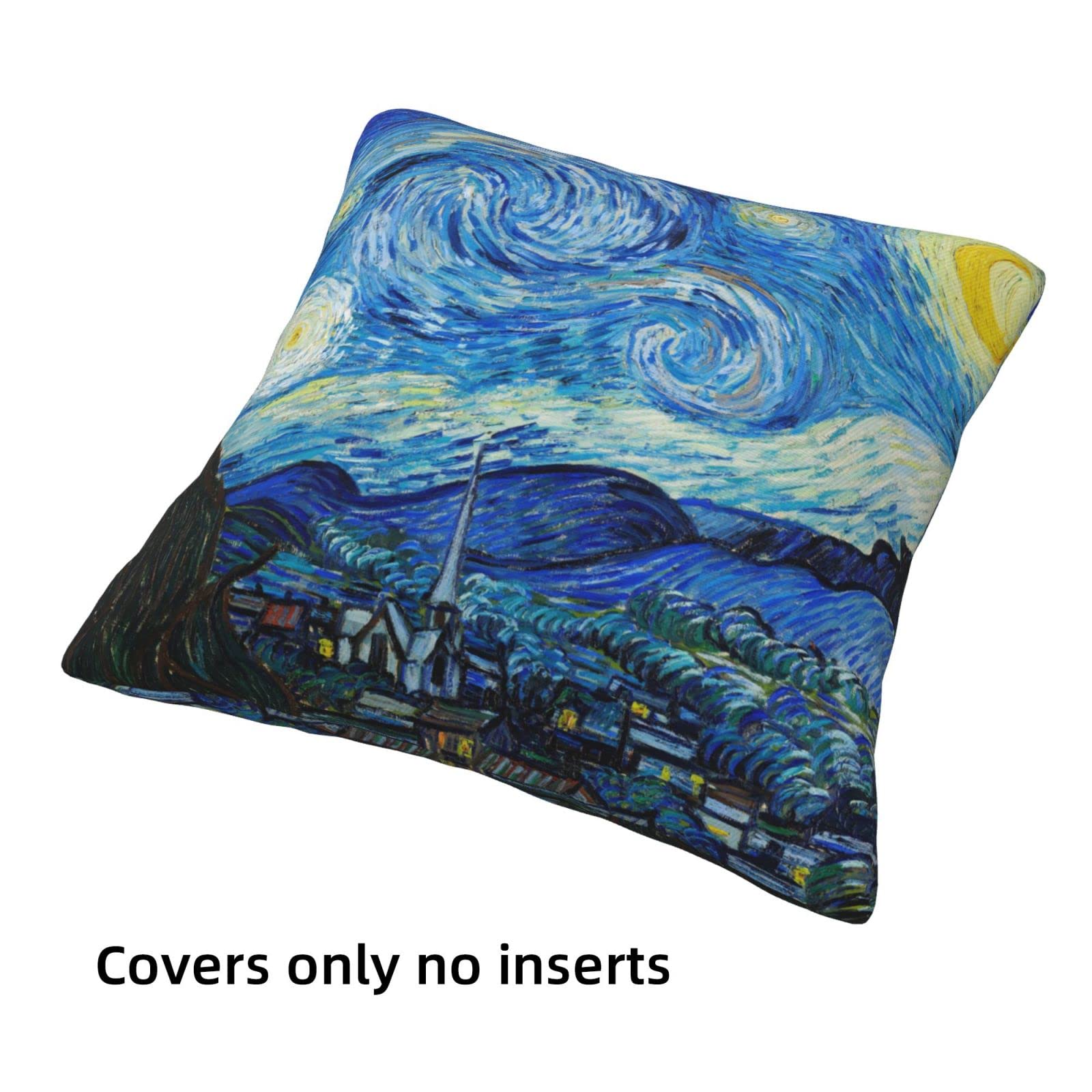 Federe per Cuscini Notte Stellata Vincent Van Gogh - Stile e comfort per i tuoi cuscini